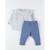 Set blouse fleurie + legging BLEU 4 - vertbaudet enfant 