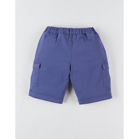 Bermuda taille élastiquée BLEU+JAUNE 4 - vertbaudet enfant 