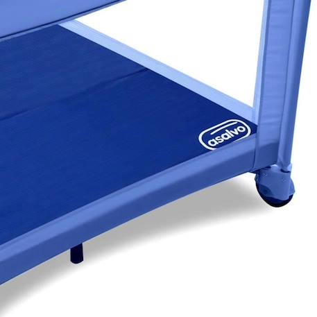 Matelas pour parc - ASALVO - 14498 - pliable et très rembourré - bleu Navy - pour enfant de 0 à 15 kg BLANC 3 - vertbaudet enfant 