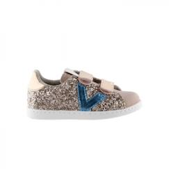 Chaussures-Chaussures fille 23-38-Basket Enfant - VICTORIA - 1125266 - Plata - Scratch - Confort exceptionnel