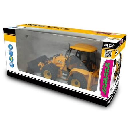 Tractopelle JCB 1:20 2,4GHz - Jamara - Blanc - Enfant - 5 ans - Matériaux mixtes BLANC 3 - vertbaudet enfant 