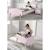 KIDDY Chambre enfant complète style scandinave en bois pin massif et MDF laqué vieux rose - l 90 x L 200 cm ROSE 1 - vertbaudet enfant 