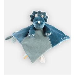 Jouet-Doudou - Noukies - Dino Ops - Mixte - Bleu - Naissance