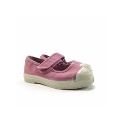 Chaussures-Chaussures fille 23-38-Basket Natural World Roza Enz Rose - NATURAL WORLD - Enfant - Fille - Scratch - Rose