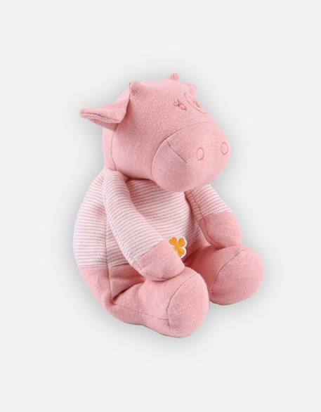 Peluche Lola small en coton Bio - NOUKIE'S - Iconiques - Fille - 1 mois - Rose - Bébé - Peluche ROSE 1 - vertbaudet enfant 