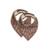 Bavoir Bandana Meadow Chataigne (2pcs) MARRON 1 - vertbaudet enfant 