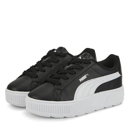 Basket Basse à Lacets Puma Enfant Karmen L PS NOIR 1 - vertbaudet enfant 