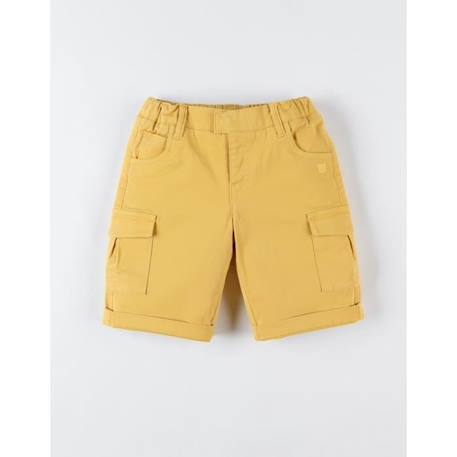 Bermuda taille élastiquée BLEU+JAUNE 7 - vertbaudet enfant 