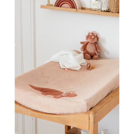 Matelas à langer Popsie avec housse élastique en éponge ROSE 1 - vertbaudet enfant 