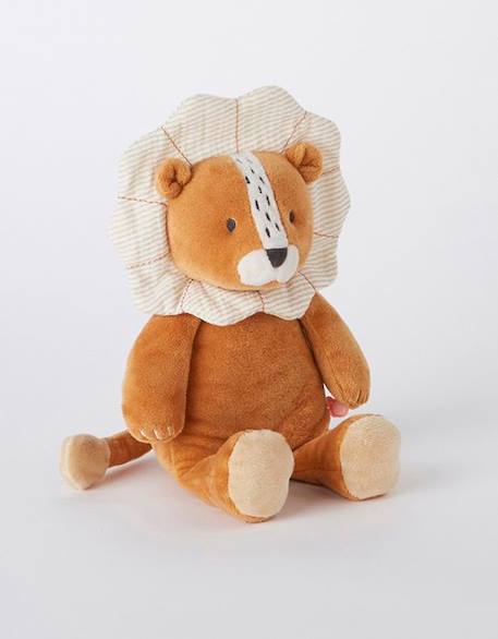 Peluche - NOUKIE'S - Babou en Veloudoux® - Marron - Mixte - A partir de 1 mois MARRON 1 - vertbaudet enfant 