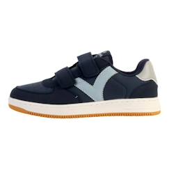 Chaussures-Chaussures fille 23-38-Basket Basse - VICTORIA - Enfant - Scratch - Marine