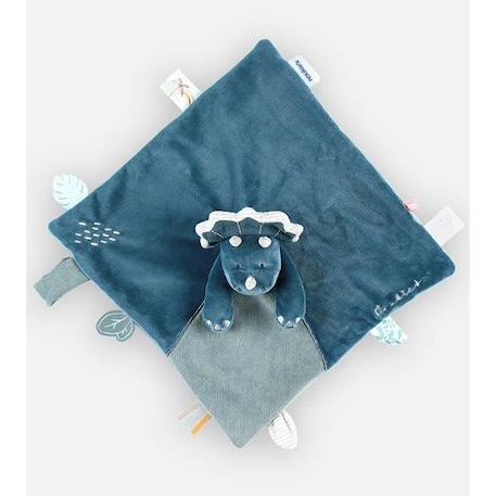 Doudou - Noukies - Dino Ops - Mixte - Bleu - Naissance BLEU 3 - vertbaudet enfant 