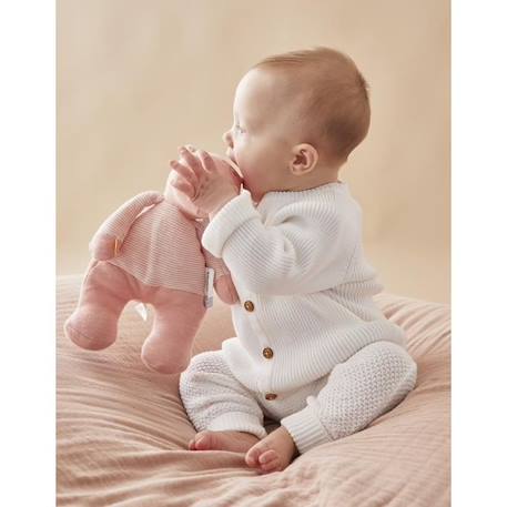 Cardigan en tricot Mix & Match BLANC+ROSE 3 - vertbaudet enfant 