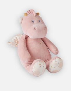 Jouet-Premier âge-Peluche - NOUKIE'S - Joy dragon - Rose - Fille - 40cm