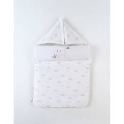 Bébé-Manteau, combipilote, nid d'ange-Nid d'ange-Nid d'ange Babou en Veloudoux® - NOUKIE'S - Mixte - Blanc - Polyester - Bébé