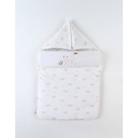 Nid d'ange Babou en Veloudoux® - NOUKIE'S - Mixte - Blanc - Polyester - Bébé BLANC 1 - vertbaudet enfant 