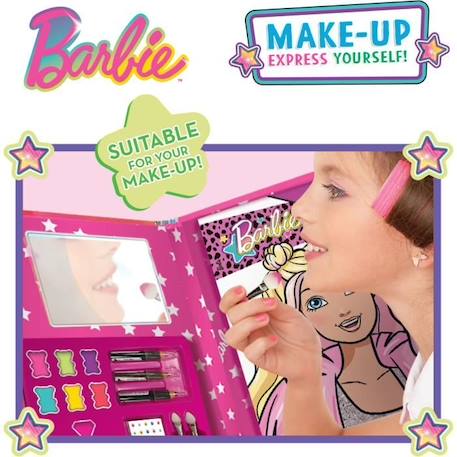 Sketchbook - Barbie Sketch Book Make Up - Lisciani - Pour Apprendre et Se Maquiller BLEU 5 - vertbaudet enfant 