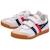 Basket Cuir Enfant Gola Harrier Leather Strap - Blanc/Bleu/Rouge - Scratch - GOLA ROUGE 3 - vertbaudet enfant 