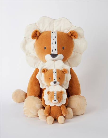 Peluche - NOUKIE'S - Babou en Veloudoux caramel - Mixte - A partir de 1 mois - Intérieur MARRON 4 - vertbaudet enfant 