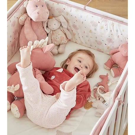 Peluche musicale - NOUKIE'S - Joy dragon - Rose - Pour bébé - Effets sonores ROSE 4 - vertbaudet enfant 