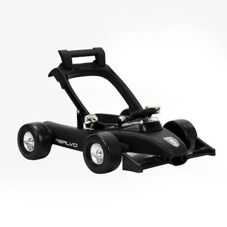 Trotteur F1 - ASALVO - Noir - Réglable en hauteur - Roues pivotantes - Plateau de jeux avec sons BLANC 4 - vertbaudet enfant 