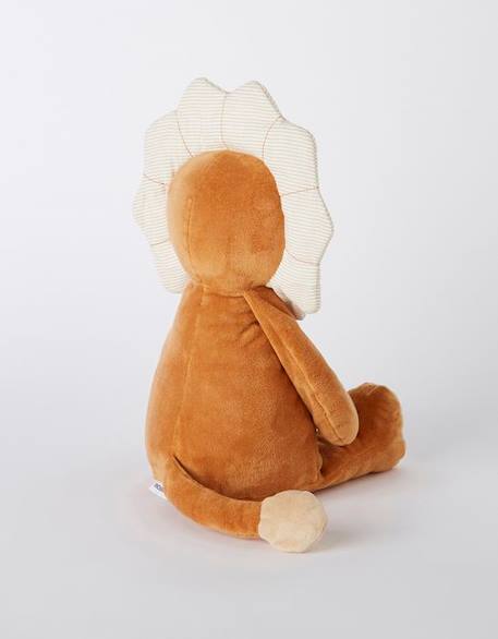 Peluche - NOUKIE'S - Babou en Veloudoux caramel - Mixte - A partir de 1 mois - Intérieur MARRON 3 - vertbaudet enfant 