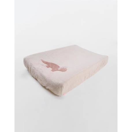 Matelas à langer Popsie avec housse élastique en éponge ROSE 3 - vertbaudet enfant 