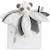 DOUDOU ET COMPAGNIE Attrape-rêve - Doudou Panda 26cm BLANC 1 - vertbaudet enfant 