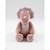 Peluche Veloudoux® 25cm Moris - NOUKIE'S - Peluche - Rose - Bébé - Fille ROSE 1 - vertbaudet enfant 