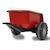 Remorque tracteurs à pédales Power Drag rouge - Jamara - 460760 - Mixte - Enfant - Matériaux mixtes - 67x51x38cm BLANC 3 - vertbaudet enfant 