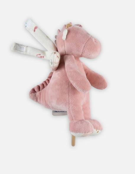 Peluche musicale - NOUKIE'S - Joy dragon - Rose - Pour bébé - Effets sonores ROSE 3 - vertbaudet enfant 