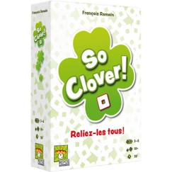 Jouet-Jeux de société-Jeux classiques et de réflexion-Jeu d'ambiance - ASMODEE - So Clover - 880 mots-clés - 3-6 joueurs - 10 ans et plus