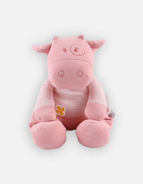 Peluche Lola small en coton Bio - NOUKIE'S - Iconiques - Fille - 1 mois - Rose - Bébé - Peluche ROSE 4 - vertbaudet enfant 