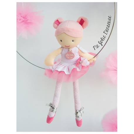 DOUDOU ET COMPAGNIE - Ma Danseuse - Les Tutus de Doudou ROSE 4 - vertbaudet enfant 