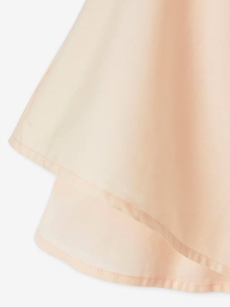 Robe de cérémonie effet 2 en 1 superposition en macramé fille ivoire+rose nude 15 - vertbaudet enfant 