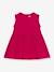 Robe sans manches en lin PETIT BATEAU rouge 1 - vertbaudet enfant 