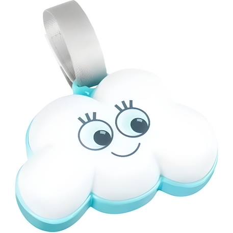 Veilleuse Nuage - BADABULLE - Nomade - 15 musiques - Blanc - 5,4 x 13 x 14 cm BLANC 1 - vertbaudet enfant 