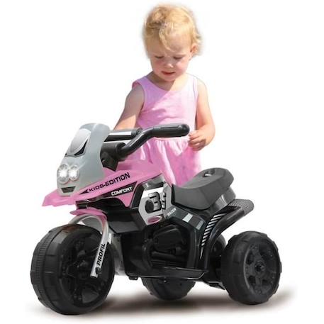 Tricycle électrique pour enfant Jamara E-Trike Racer Rose - 6V Batterie ROSE 3 - vertbaudet enfant 