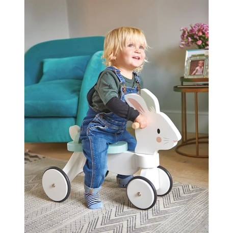 Draisienne à 4 Roues Junior Blanc - Tender Leaf Toys - Loopfiets BLANC 4 - vertbaudet enfant 