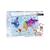 Puzzle 250 pièces : Carte du monde Coloris Unique BLANC 3 - vertbaudet enfant 
