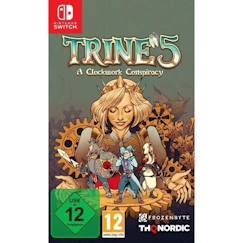 Jouet-Jeux vidéos et jeux d'arcade-Trine 5 A Clockwork Conspiracy - Jeu Nintendo Switch