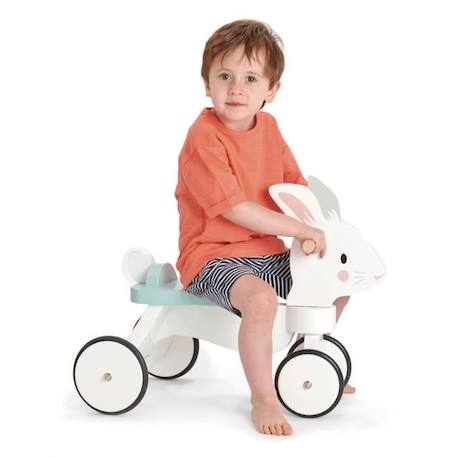 Draisienne à 4 Roues Junior Blanc - Tender Leaf Toys - Loopfiets BLANC 2 - vertbaudet enfant 