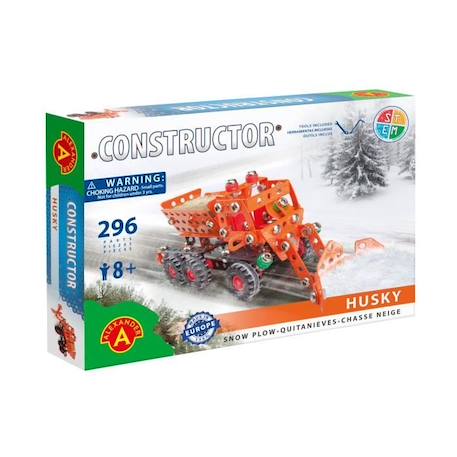 Alexander Toys - Constructor Husky - Chasse-neige ROUGE 1 - vertbaudet enfant 