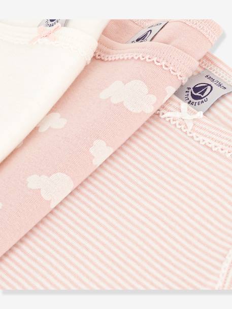 Lot 3 débardeurs PETIT BATEAU rose pâle 3 - vertbaudet enfant 