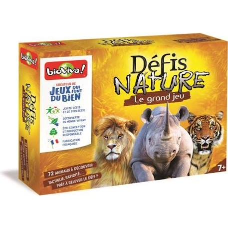 Jeu de défis nature BIOVIVA - Découvrez l'extraordinaire richesse de la faune - Pour enfants de 7 ans et plus JAUNE 1 - vertbaudet enfant 