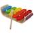 Plantoys - Jouets en bois - Xylophone ovale BEIGE 1 - vertbaudet enfant 