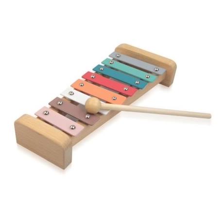 QY Xylophone - Xylophone pour enfants en bois - Métallophone - coloré