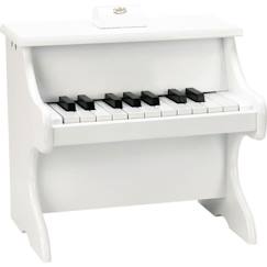 Jouet-Piano blanc avec partitions - Vilac - VILAC - Jouet musical - Mixte - Enfant - 3 ans - Blanc