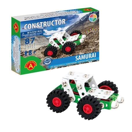 Constructor Samurai - Véhicule tout-terrain - ALEXANDER TOYS BLANC 1 - vertbaudet enfant 