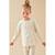 Pyjama 2 pièces imprimé lapin en velours chiné BEIGE 2 - vertbaudet enfant 